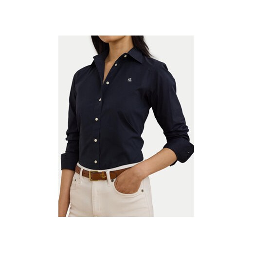 LAUREN RALPH LAUREN Koszula Easy Care Point Collar 200684553003 Granatowy XS MODIVO