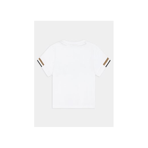 Boss Komplet t-shirt i spodenki J50624 M Beżowy Regular Fit 12M MODIVO