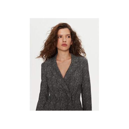 STAUD Sukienka dzianinowa Greenwich R24F7105HS Szary Slim Fit Staud L MODIVO