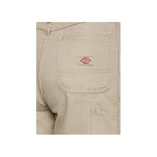 Dickies Szorty jeansowe Duck Canvas DK0A4XRSF02 Beżowy Regular Fit Dickies 28 MODIVO