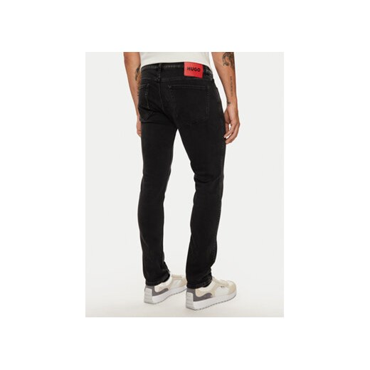 Hugo Jeansy 50522151 Czarny Extra Slim Fit 30_32 MODIVO