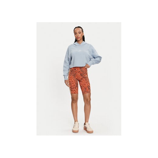 adidas Bluza ALL SZN French Terry 3-Stripes IY6847 Niebieski Regular Fit XS MODIVO