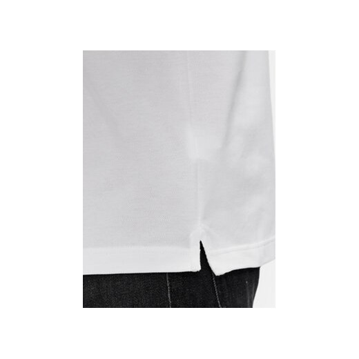 Calvin Klein Jeans Polo J30J323395 Biały Regular Fit M MODIVO