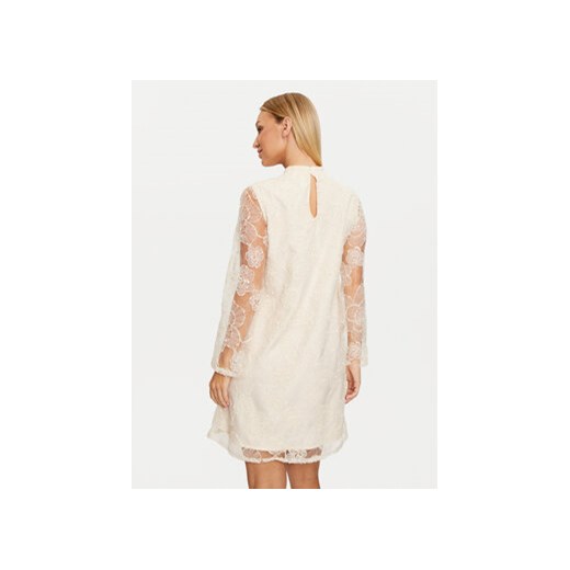 YAS Sukienka koktajlowa Cornelia 26035351 Biały Regular Fit Yas XS MODIVO