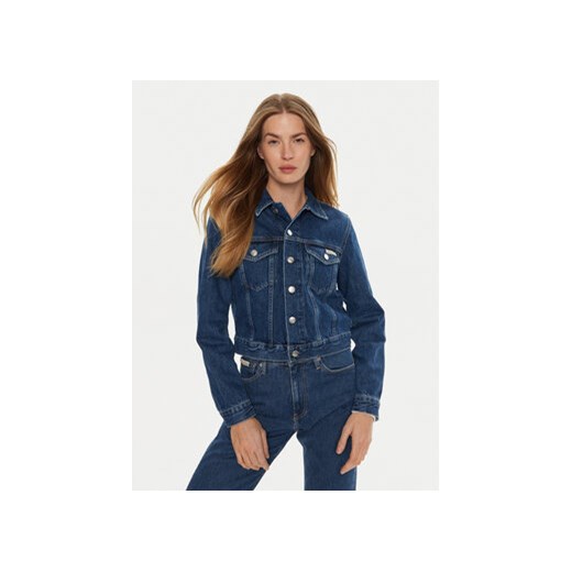 Calvin Klein Jeans Kurtka jeansowa 90's J20J224043 Niebieski Regular Fit M MODIVO
