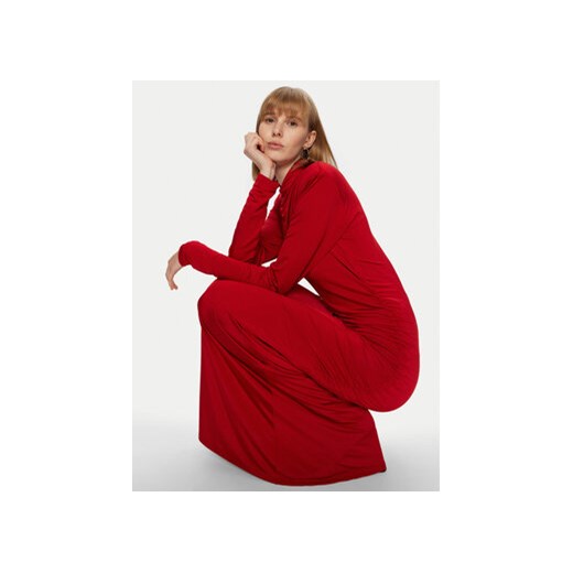 Gestuz Sukienka koktajlowa Soffi 10909456 Czerwony Regular Fit Gestuz L MODIVO