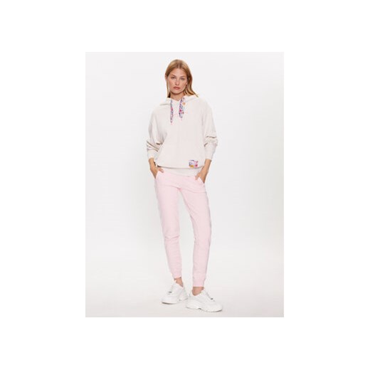 Guess Spodnie dresowe Rosas V3YB20 KBV71 Różowy Regular Fit Guess S MODIVO