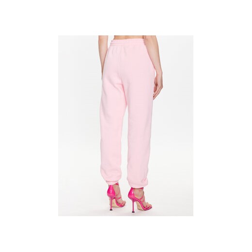 ROTATE Spodnie dresowe Crystal 700157043 Różowy Relaxed Fit Rotate XS MODIVO