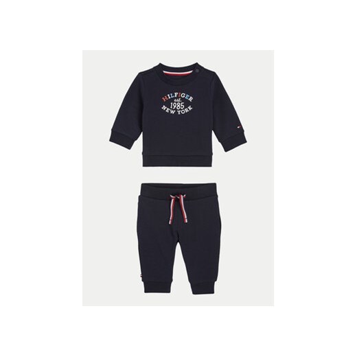 Tommy Hilfiger Dres Monotype KN0KN01863 Granatowy Regular Fit Tommy Hilfiger 68 MODIVO