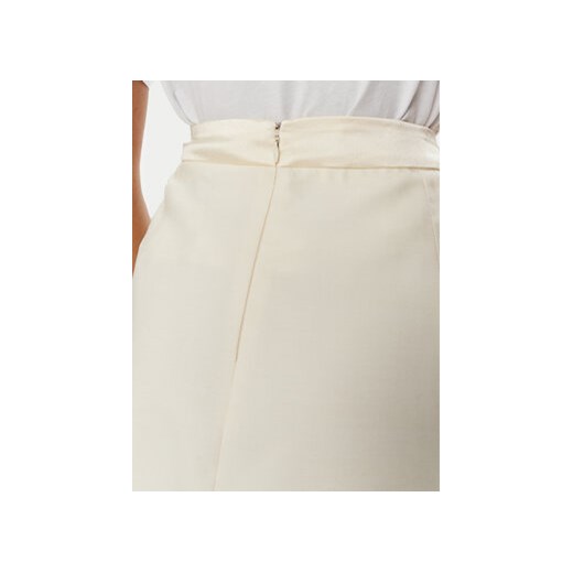 MVP Wardrobe Spódnica trapezowa MVPE4GO040.0TE0138 Beżowy Classic Fit Mvp Wardrobe 46 MODIVO