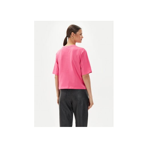 Guess T-Shirt Aurelie V4YI06 I3Z14 Różowy Boxy Fit Guess XXS MODIVO