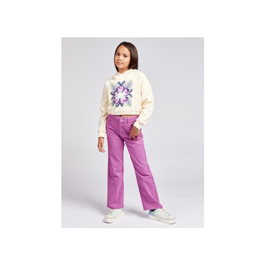 Lee Bluza Floral Oversize LEG5089 Écru Oversize Lee 10_11Y MODIVO