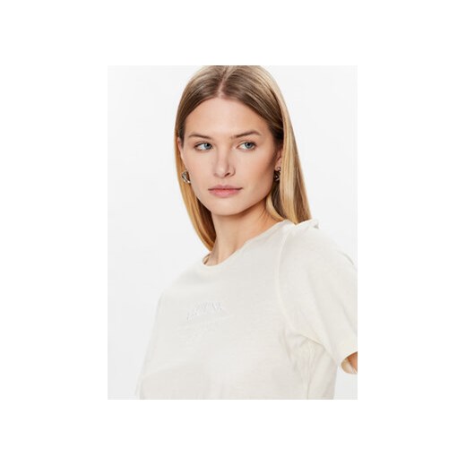 Guess T-Shirt Piercing W3GI23 JA914 Écru Boxy Fit Guess L MODIVO