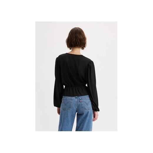 Levi's® Bluzka Lisa A6861-0000 Czarny Standard Fit M MODIVO