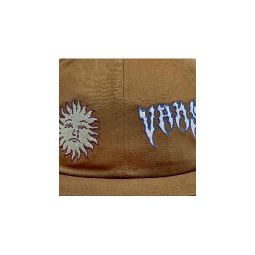 Vans Czapka z daszkiem Sunface Jockey VN000GKACR61 Brązowy Vans uniwersalny MODIVO