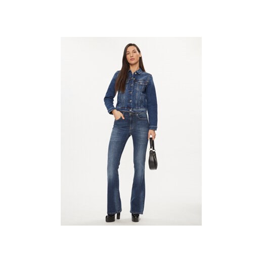 United Colors Of Benetton Jeansy 4ORHDE00F Granatowy Bootcut Fit United Colors Of Benetton 29 MODIVO
