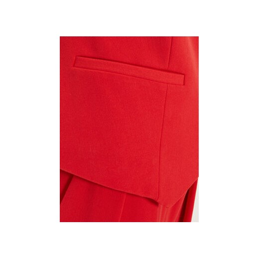 STAUD Kamizelka garniturowa Brett R24P1100ST Czerwony Regular Fit Staud M MODIVO