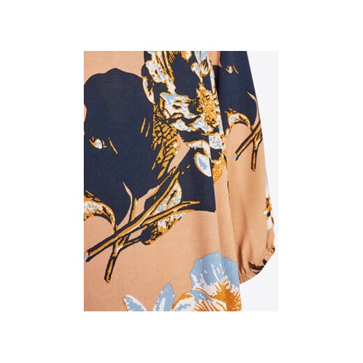 Zizzi Sukienka codzienna V00057I Beżowy Regular Fit Zizzi S MODIVO