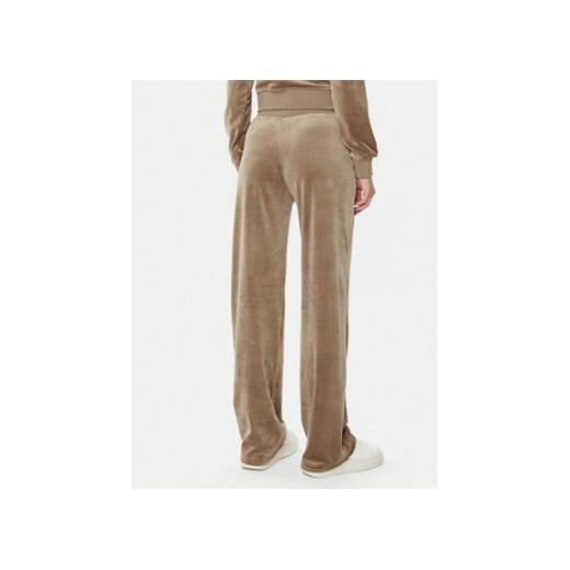 Guess Spodnie dresowe V3BB26 KBXI2 Beżowy Regular Fit Guess XL MODIVO