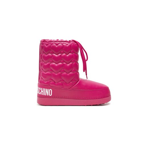 LOVE MOSCHINO Śniegowce JA24082G1LISE626 Różowy ze sklepu MODIVO w kategorii Śniegowce damskie - zdjęcie 176961887