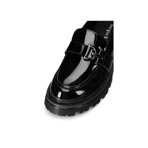 Sergio Bardi Loafersy WI33-E1089-01SB Czarny Sergio Bardi 36 MODIVO
