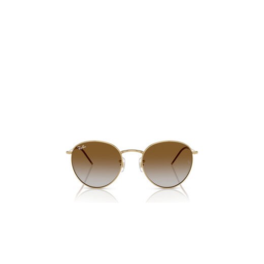 Ray-Ban Okulary przeciwsłoneczne Round Reverse 0RBR0103S 001/CB53 Złoty uniwersalny MODIVO