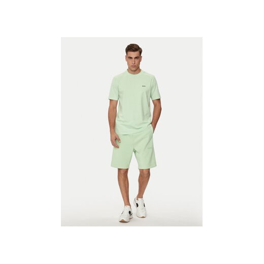 Boss T-Shirt Tee 50506373 Zielony Regular Fit S MODIVO