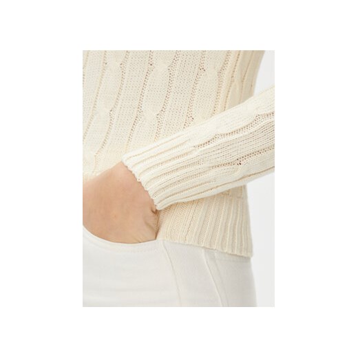 Polo Ralph Lauren Sweter 211891640010 Écru Regular Fit Polo Ralph Lauren L MODIVO