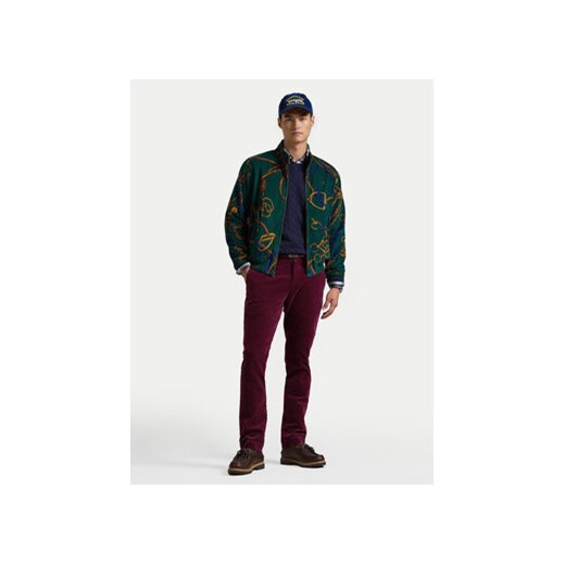 Polo Ralph Lauren Spodnie materiałowe 710879958018 Czerwony Slim Fit Polo Ralph Lauren 32_32 MODIVO