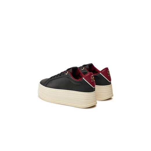 Tommy Hilfiger Sneakersy Th Platform Sneaker Triangle FW0FW08115 Czarny Tommy Hilfiger 37 MODIVO