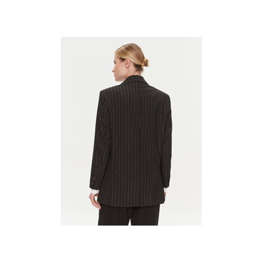 Tommy Hilfiger Marynarka Oversized Prep Pinstripe Blazer WW0WW40498 Czarny Tommy Hilfiger XS_S MODIVO