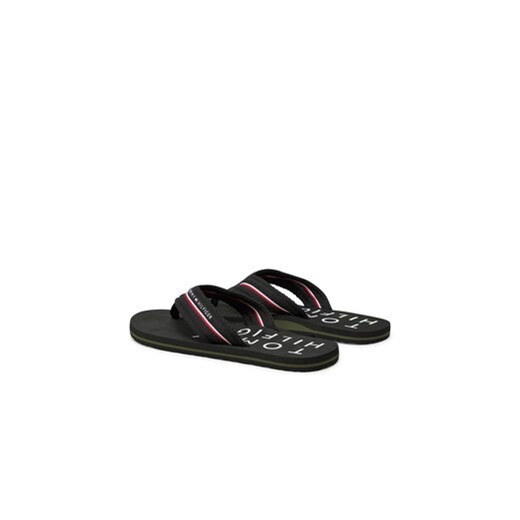 Tommy Hilfiger Japonki Web Beach Sandal FM0FM05340 Czarny Tommy Hilfiger 40 MODIVO