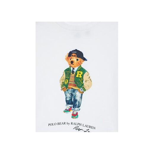 Polo Ralph Lauren T-Shirt 322853828043 Biały Regular Fit Polo Ralph Lauren 5Y MODIVO