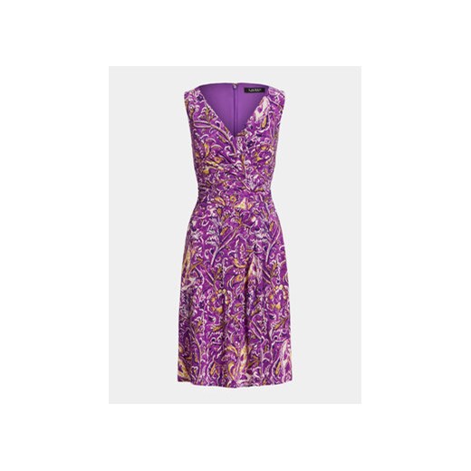 Lauren Ralph Lauren Sukienka koktajlowa 250928509001 Fioletowy Regular Fit 34 MODIVO