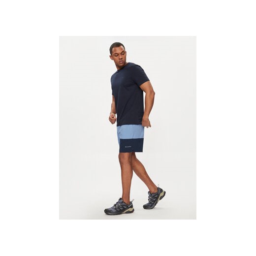 Columbia Szorty sportowe Columbia Hike™ Color Block Short 2072004 Niebieski Columbia S MODIVO