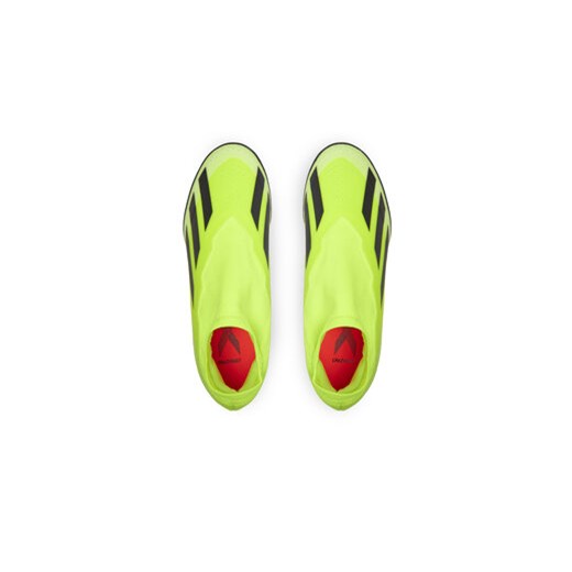 adidas Buty do piłki nożnej X Crazyfast League Laceless Turf Boots IF0694 Żółty 41_13 MODIVO