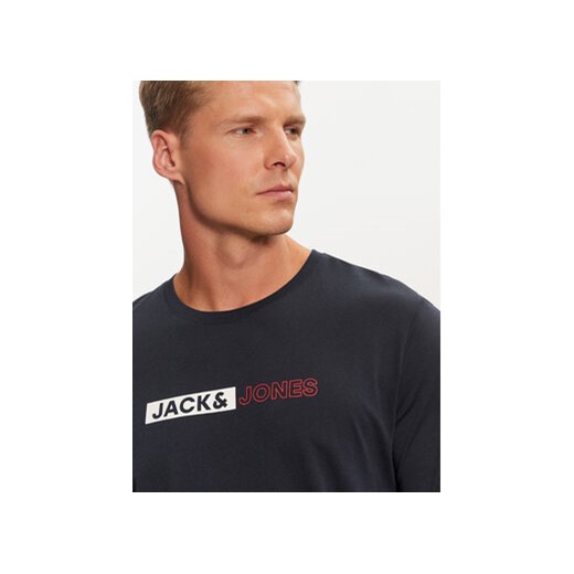 Jack&Jones T-Shirt Corp 12233999 Granatowy Standard Fit XXL MODIVO