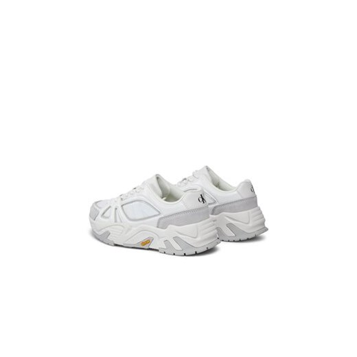 Calvin Klein Jeans Sneakersy Chunky Runner Vibram Mix Nbs Lum YW0YW01310 Biały 39 MODIVO