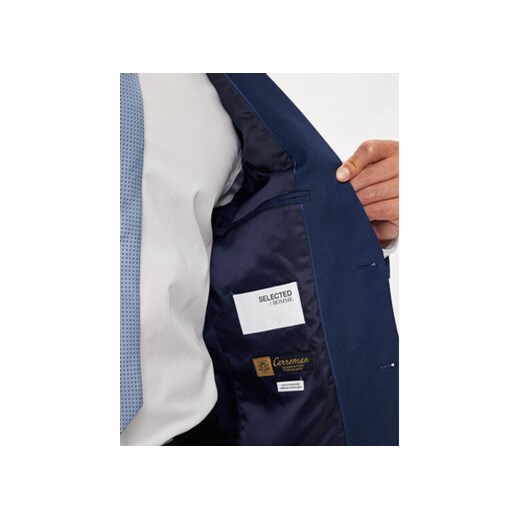 Selected Homme Marynarka 16092418 Niebieski Slim Fit Selected Homme 46 MODIVO