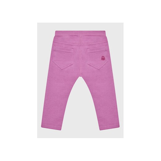 United Colors Of Benetton Legginsy 4T32GE00M Różowy Slim Fit United Colors Of Benetton 110 MODIVO
