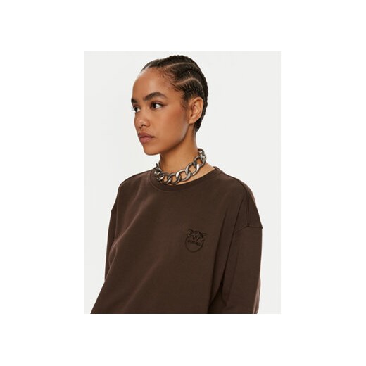 Pinko Bluza Setup 101831 A21P Brązowy Relaxed Fit Pinko M MODIVO