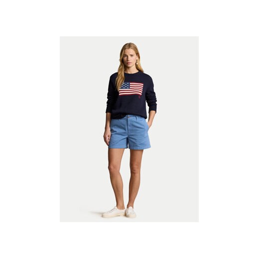 Polo Ralph Lauren Szorty materiałowe 211939691005 Niebieski Regular Fit Polo Ralph Lauren 40 MODIVO