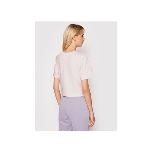 adidas T-Shirt Tennis Luxure Cropped H56453 Różowy Cropped Fit 30 MODIVO