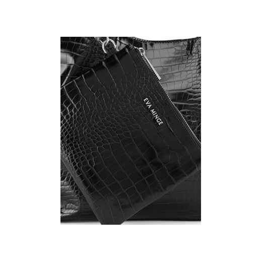 Eva Minge Torebka OJ-82746 Czarny one size MODIVO