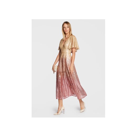 Ted Baker Sukienka koktajlowa Glizee 261790 Złoty Regular Fit Ted Baker 1 MODIVO