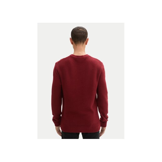 Tom Tailor Sweter 1043343 Czerwony Regular Fit Tom Tailor M MODIVO
