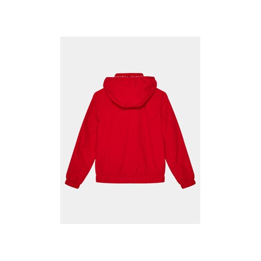 Tommy Hilfiger Wiatrówka Essential Jacket KB0KB09104 Czerwony Regular Fit Tommy Hilfiger 7Y MODIVO