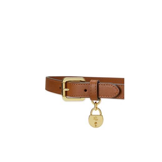 LAUREN RALPH LAUREN Pasek Damski 412917963002 Brązowy M MODIVO