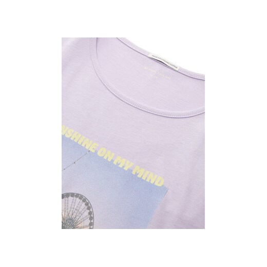 Tom Tailor T-Shirt 1035128 Fioletowy Regular Fit Tom Tailor 176 MODIVO