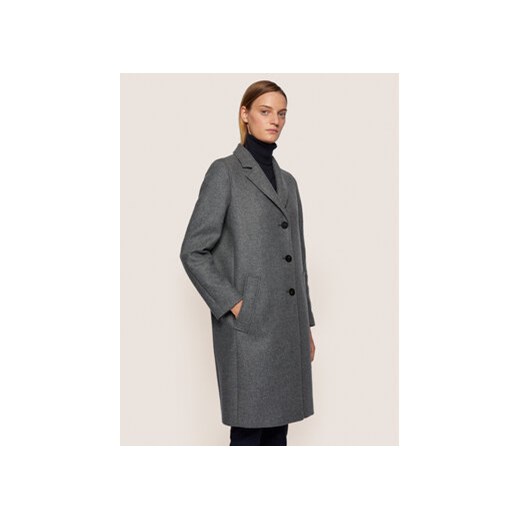 Boss Płaszcz wełniany C_Coluise 50436302 Szary Regular Fit 36 MODIVO